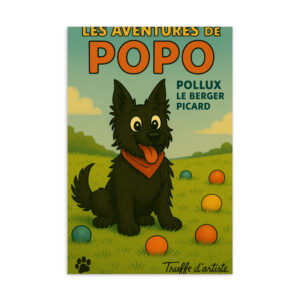 Carte postale standard Les Aventures de Popo INT