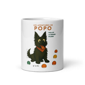Mug Blanc Brillant Les aventures de Popo INT